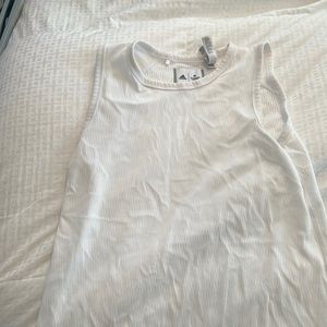 Adidas reigning champ collaboration white muscle tank size small